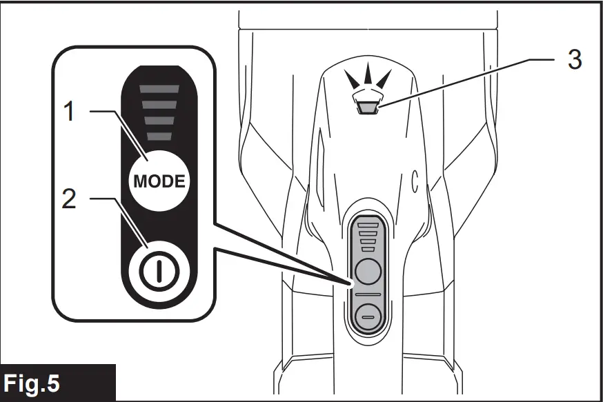 makita CL003G Cordless Vacuum Cleaner - Fig 5