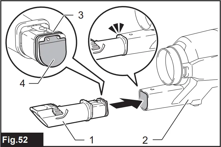 makita CL003G Cordless Vacuum Cleaner - Fig 52