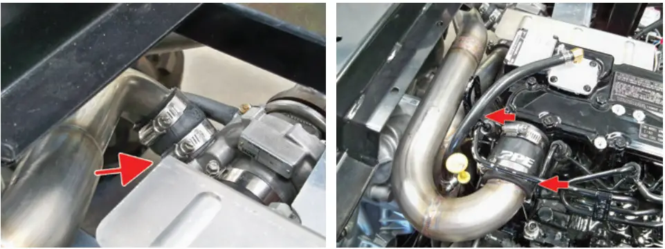 PPE GT1241 Turbo Install Kit Polaris Ranger Diesel-FIG34