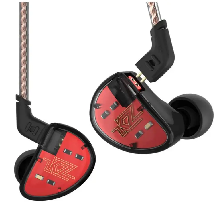 Kinboofi-KZ-AS10-IEM 5 Balanced-Armature-Driver-Earphone