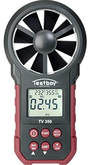 Testboy TV 350 Anemometer