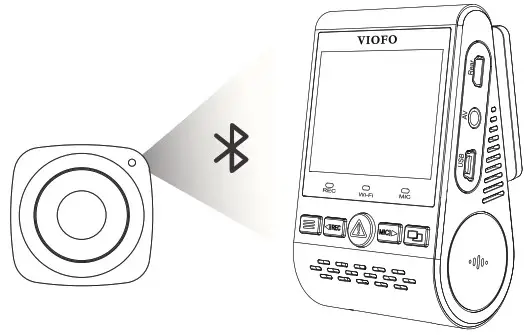 VIOFO A129 Duo IR - Bluetooth Remote Control
