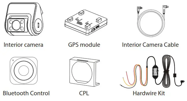 VIOFO A129 Duo IR - Product Overview - Optional Accessory