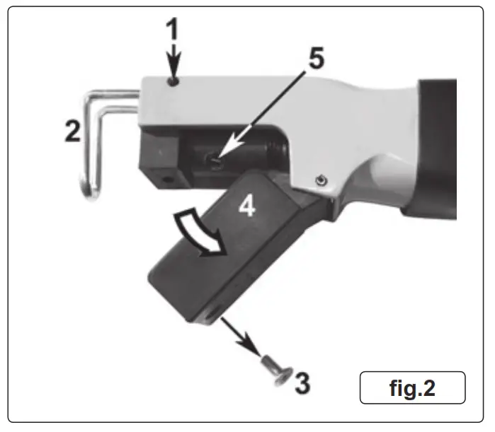 SEALEY S01045 V2 Siegen Air Saw Reciprocating - fig2