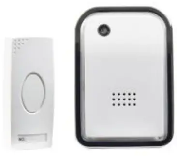 mercury 350 298UK Wireless Door Chime with LED Indicator