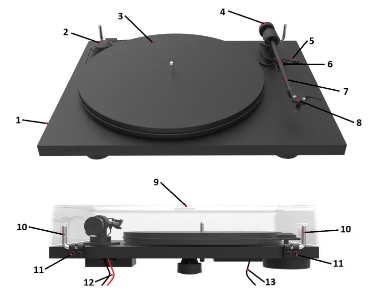 andover Audio SpinDECK Belt-Drive Turntable - instructions
