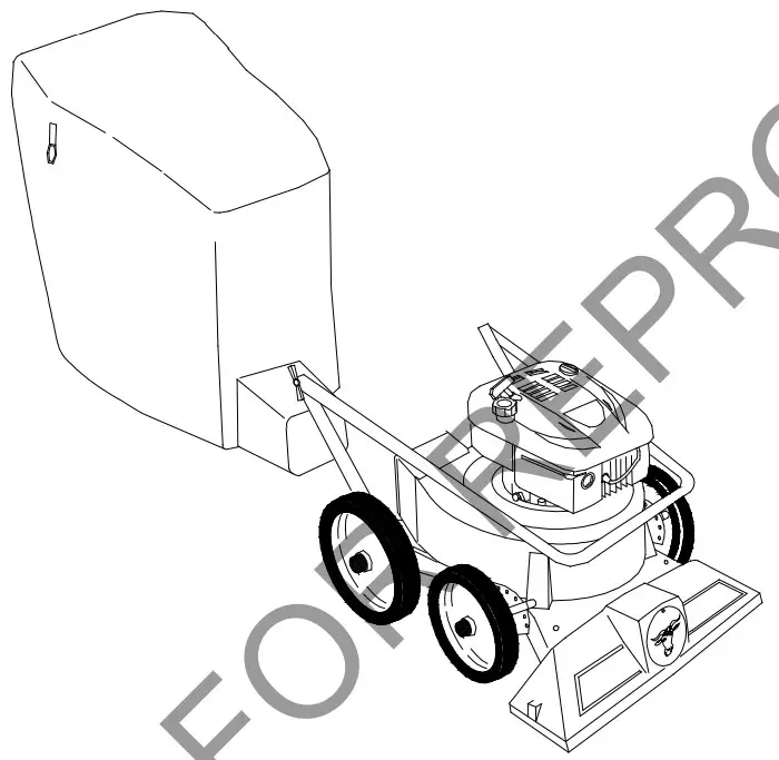 BILLY GOAT LB352 LB Vacuum Cleaner - STRATTON 2