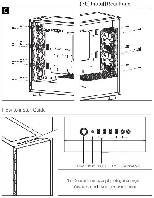 AeroCool FLO Saturn FRGB Miditower - fig10