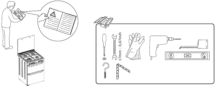Hotpoint HDM67G0CCW Gas Cooker-28