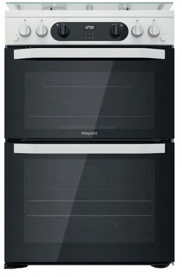 Hotpoint HDM67G0CCW Gas Cooker
