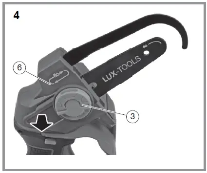 LUX A-EAS-20 Cordless Pruning Saw-4
