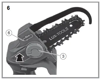 LUX A-EAS-20 Cordless Pruning Saw-6