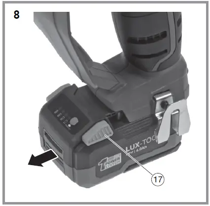 LUX A-EAS-20 Cordless Pruning Saw-8