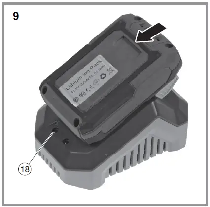 LUX A-EAS-20 Cordless Pruning Saw-9