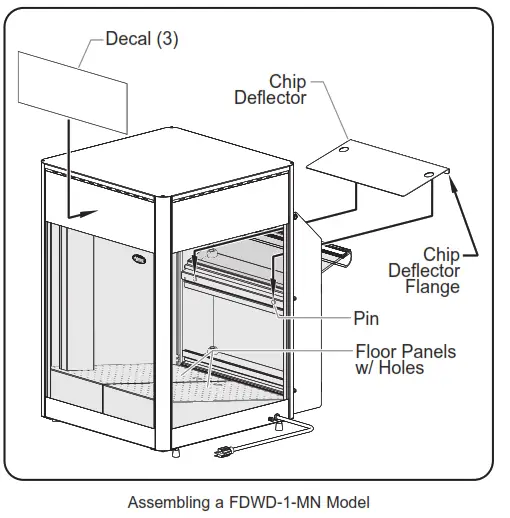 Hatco FDWD-1-MN and FST-1-MN Series Macho Nacho Chip Warmers Chauffe Frites - 6