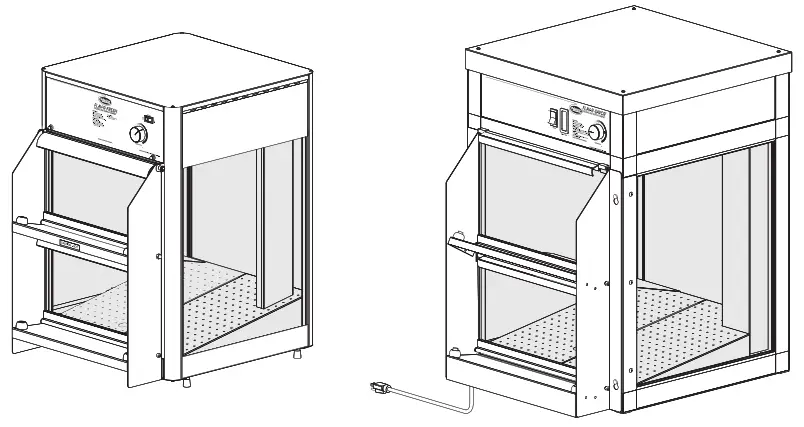 Hatco FDWD-1-MN and FST-1-MN Series Macho Nacho Chip Warmers Chauffe Frites