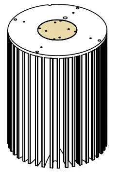 MechaTronix CXM 22 CoolBay Giga A Luminus Advanced High Bay LED Cooler