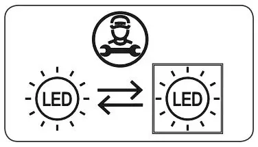 oceanic OCEARTT121S Freezer and Fridge User Manual - Replacing LED Lighting