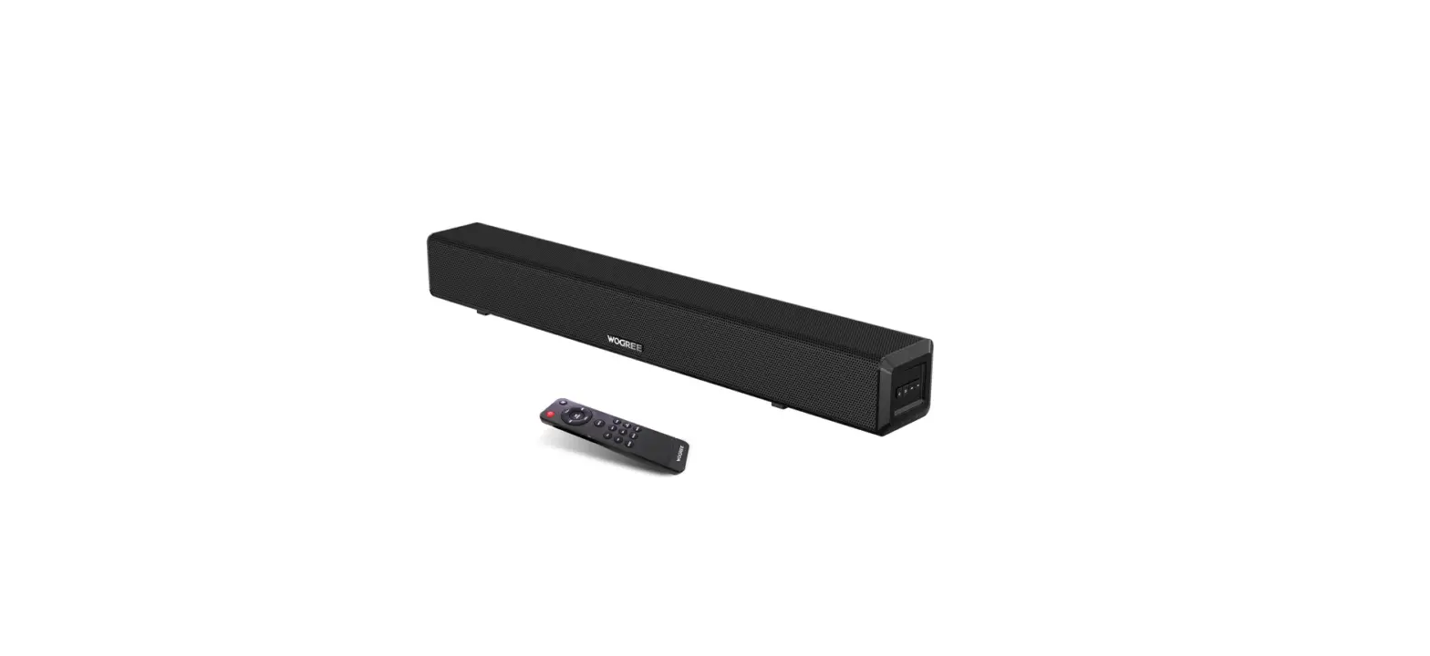 Wogree 2.1ch Soundbar With Built-in Subwoofer User Guide