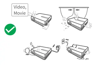 VANKYO Performance V700 Native 1920 x 1080p Projector-2