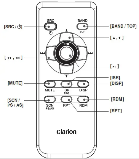 clarion CZ205 CD-USB MP3 WMA Receive - CONTROLS 4