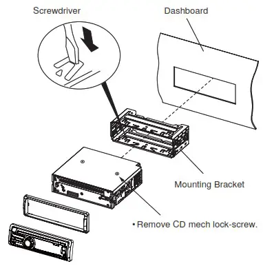 clarion CZ205 CD-USB MP3 WMA Receive - INSTALLATION 5