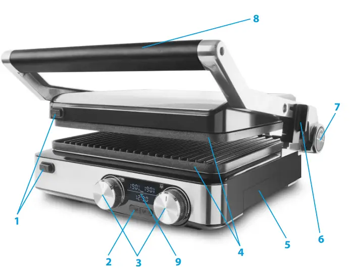 PHILCO PHGR 7000 Contact Grill-fig2