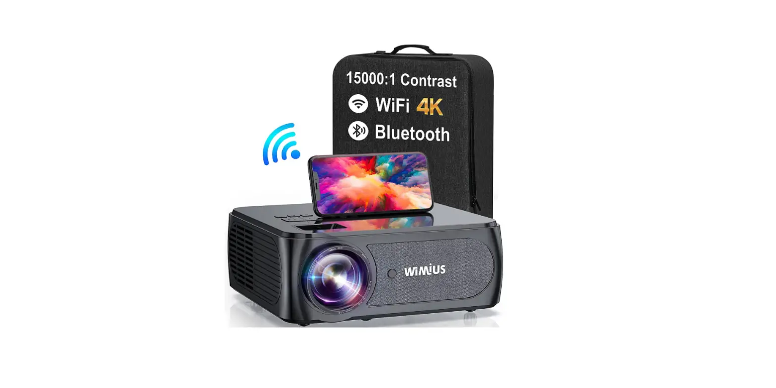Wimius K8 5g Wifi Bluetooth Projector Instruction Guide