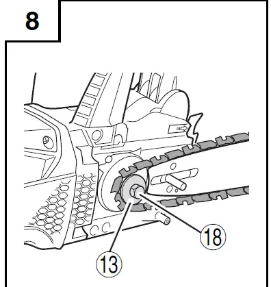 HiKOKI CS 30Y,40Y Series Electric Chainsaw 08
