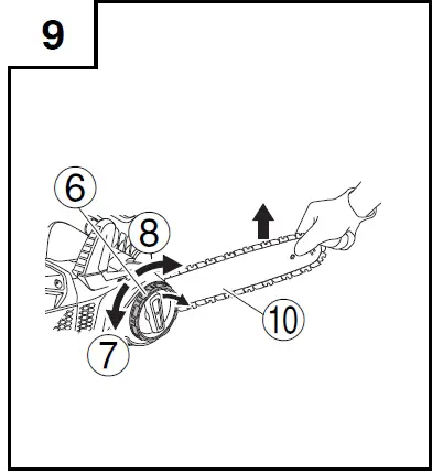 HiKOKI CS 30Y,40Y Series Electric Chainsaw 09