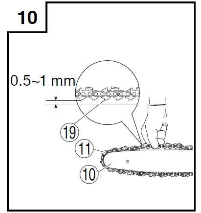 HiKOKI CS 30Y,40Y Series Electric Chainsaw 10