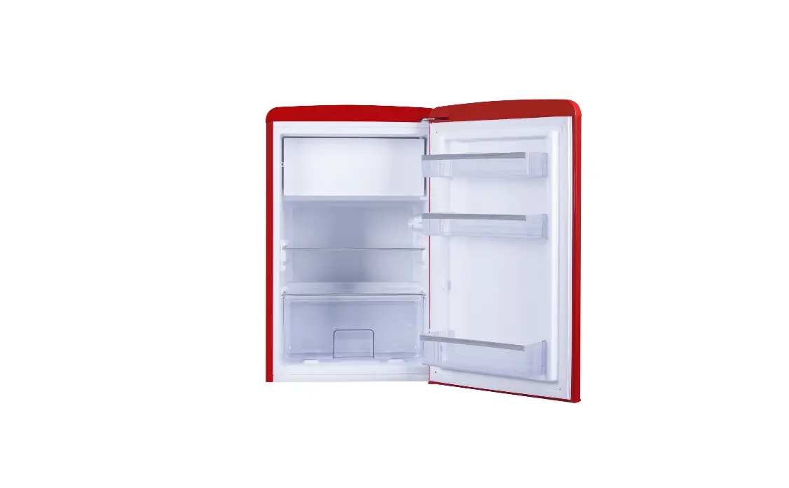 Amica Ar1112r Retro Red Table Top Refrigerator Freezer Instruction Manual