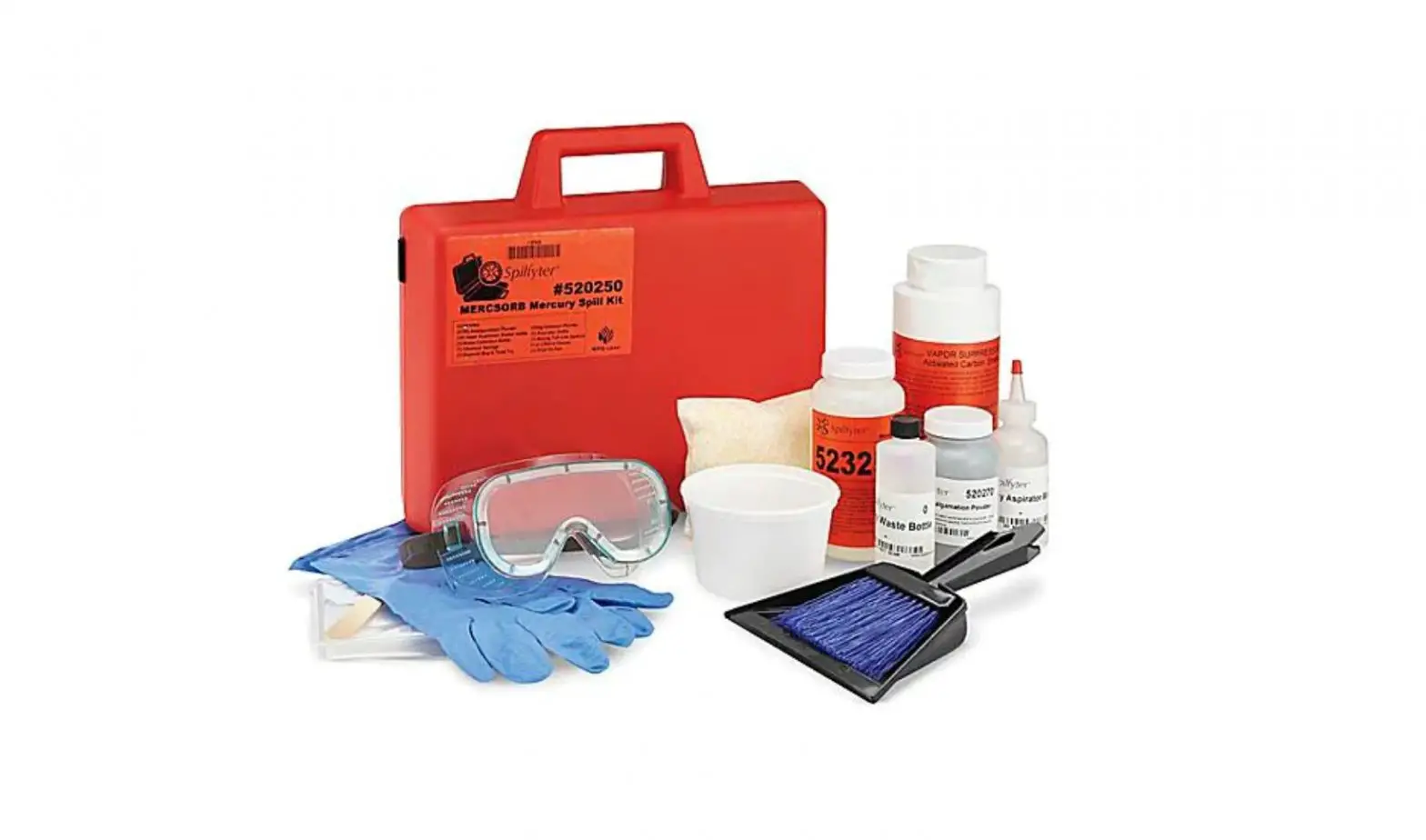 Uline S-19487 Mercury Spill Kit Instructions Uline S-19487 Mercury Spill Kit Instructions