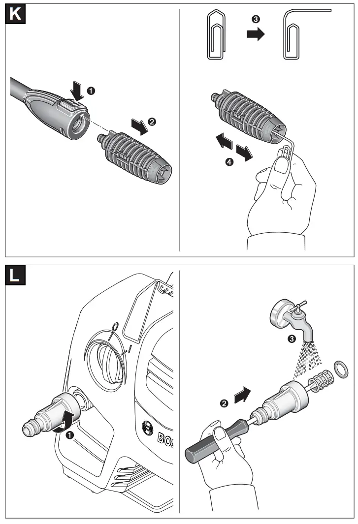 BOSCH EASYAQUATAK 120 High Pressure Washer - Figure 7