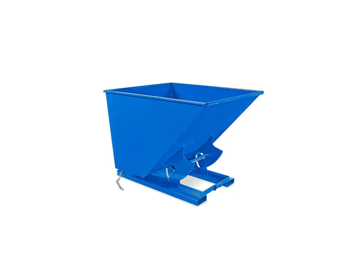 Uline H-2112 Dumping Hopper Caster Installation Guide Uline H-2112 Dumping Hopper Caster Installation Guide