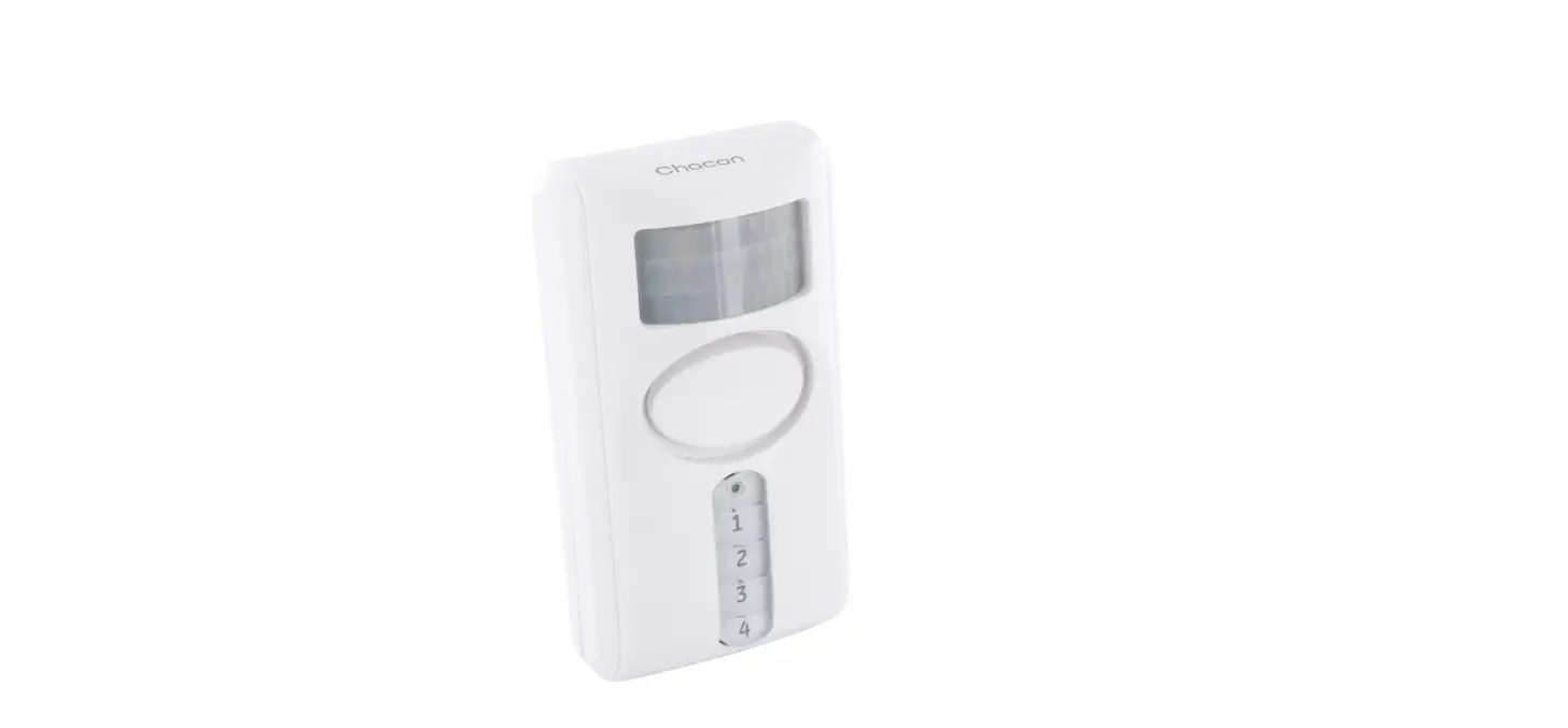 Chacon 34048 Alarm With Motion Detector And Integrated Keypad Instruction Manual