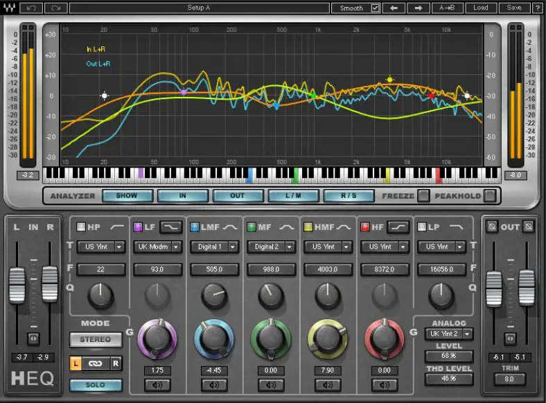 WAVES HEQ Hybrid Equalizer - Cover