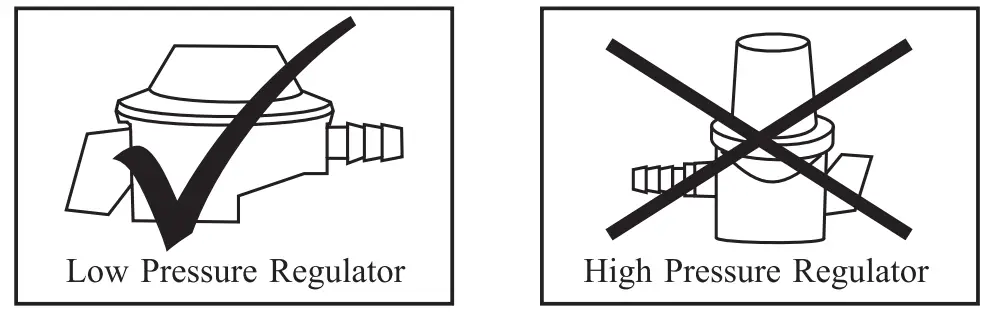 Electrolux EHG7330BC 78cm UltimateTaste 300 Built-In Gas Hob USE ONLY LOW PRESSURE REGULATOR
