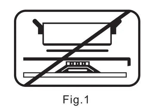 Electrolux EHG7330BC 78cm UltimateTaste 300 Built-In Gas Hob Safety instructions
