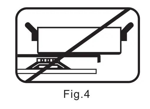 Electrolux EHG7330BC 78cm UltimateTaste 300 Built-In Gas Hob Safety instructions