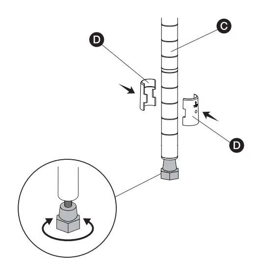 IRIS OHYAMA MR-MT5 Metal Rack Shelf - fig 1