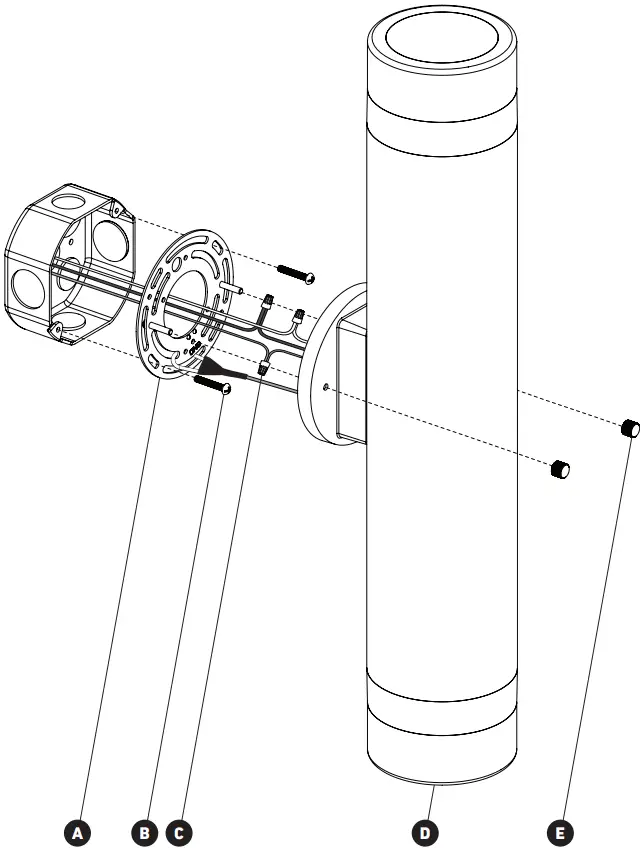artika PMB C7 Stainless Steel Outdoor Wall Light A01