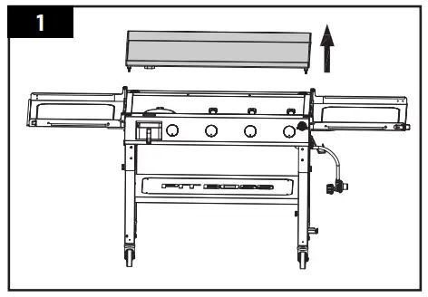 PIT BOSS PB757GD Portable Gas Griddle - Fig3