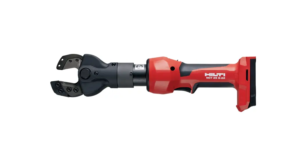 Hilti Nct 25 S-22 Acsr And Guy Wire Cordless Cable Cutter Instruction Manual Hilti Nct 25 S-22 Acsr And Guy Wire Cordless Cable Cutter Instruction Manual