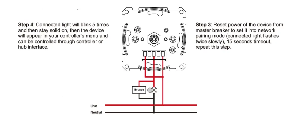 SUNRICHER SR-ZG2835RAC ZigBee Knob Smart Dimmer 4