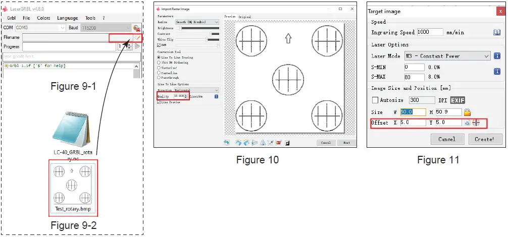 Genmitsu LC-40 Laser Engraver Rotary Roller fig 9