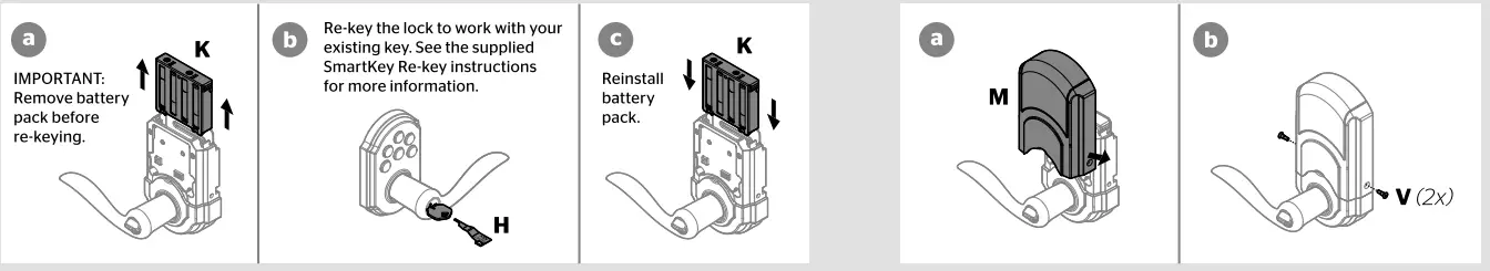 Kwikset 99120-038 Smartcode Wave Plus Leverset (16)