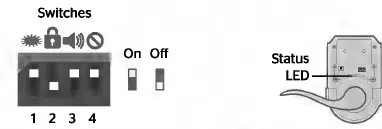 Kwikset 99120-038 Smartcode Wave Plus Leverset (18)