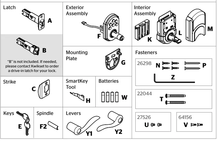 Kwikset 99120-038 Smartcode Wave Plus Leverset (2)
