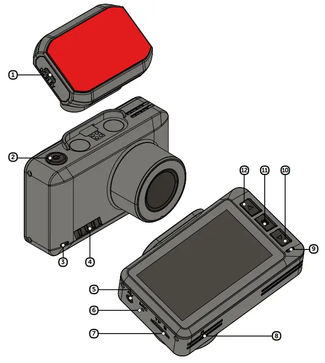 LAMAX T10 4K GPS Car Camera - fig 2